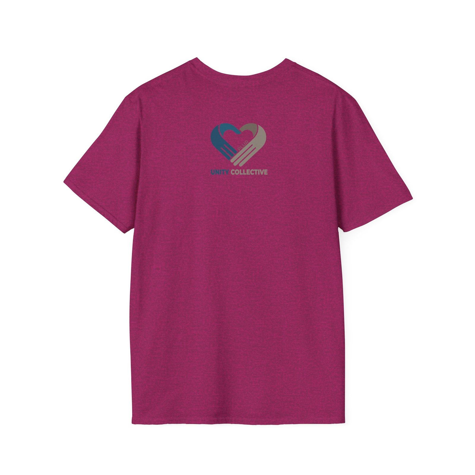 PLUR Unity Collective Tie-Dye Heart T-Shirt - Image 6